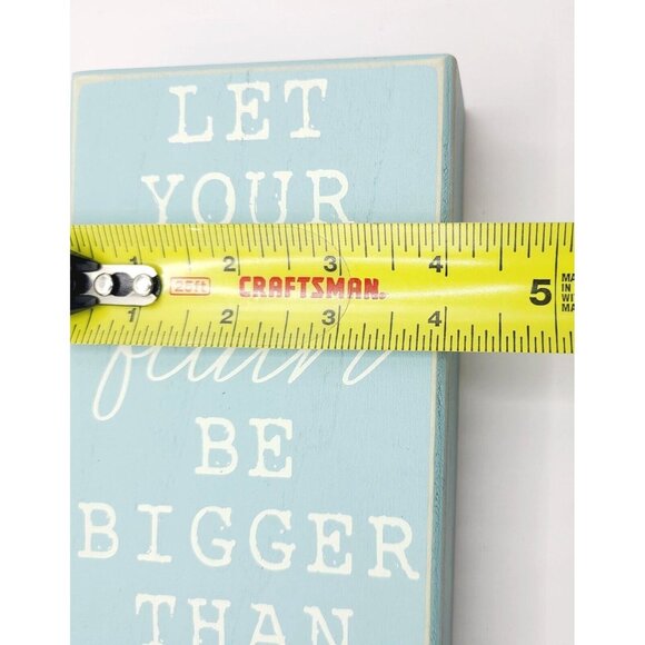 Inspirational Wall Art Set Dare To Dream Let Your Faith Be Bigger Than Your Fear - Picture 6 of 10